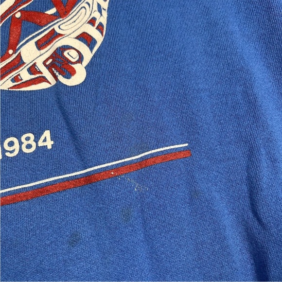 Vintage IASP 1984 Blue Native Crewneck Sweater - Picture 16 of 16